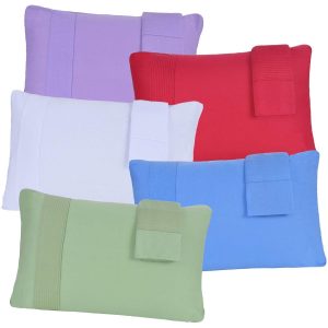 Kit  2 fronhas na cor Verde em malha lisa Bella cama Pala Decorativa- Bene Casa