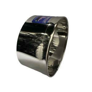 Aro Cortador Redondo 7 x 10 Cm Inox P/ Bolo, Massas, Biscoito