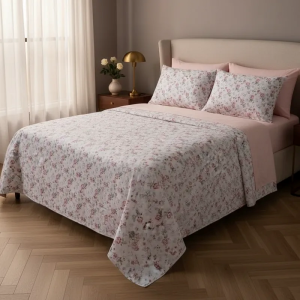 Jogo Cama Casal Sultan Realce Catarina C/4 Peças 2,20×2,50m