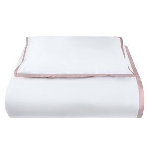 Capa de Edredon CAETANO | Rosa | Cetim 300 fios | Bovi